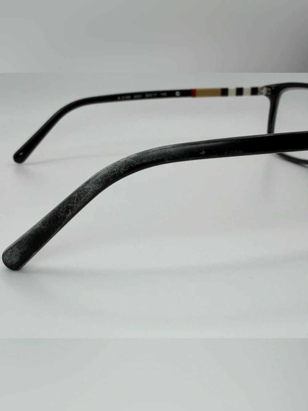 Burberry B 2199 3001 Eyeglass FRAMES Black Rectangle 53-17-145 Made in Italy